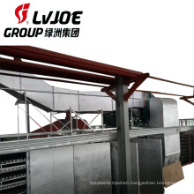 New automatic mineral wool board production line